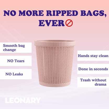 Multifunctional Trash Can with Bag Storage Box