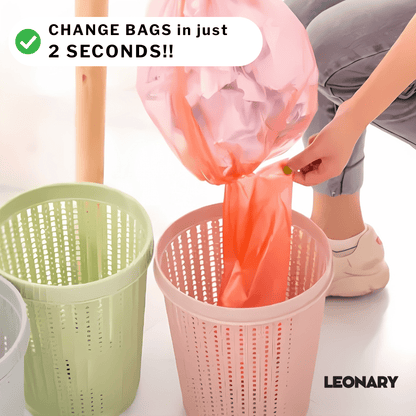 Multifunctional Trash Can with Bag Storage Box