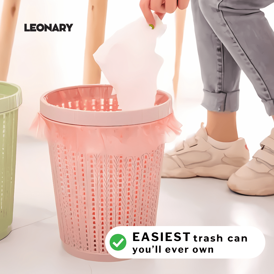 Multifunctional Trash Can with Bag Storage Box