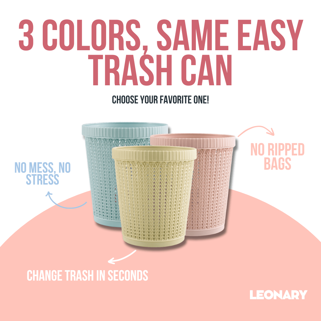 Multifunctional Trash Can with Bag Storage Box